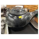 Erie Cast Metal Teapot