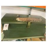 Paint Decorated Miniature Chest