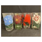 (4) Peanut Butter Glasses