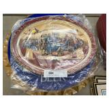 Tin Brewery Sign with Brewery Tray