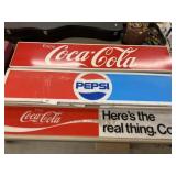 Steel and Plastic Beverage Signs