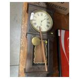 Walnut Cased Wall Clock