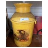 Painted Milk Can
