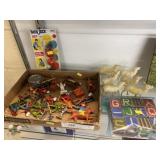 Vintage Toys and Alphabet Blocks