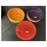 Fiestaware Bowls with Plates