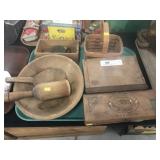 Wooden Wares and Longaberger Basket