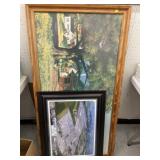 Framed Print with Photo of Manheim Auto Auction