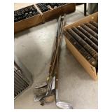 Vintage Steel Shaft Golf Clubs
