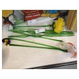 Glass Flowers and Stems