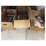 (3) Boxes of Books