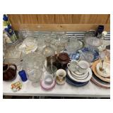 Pattern Glass, Chinaware