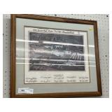 Framed Thunderbird Photograph