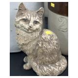 Attributed Hubley Seated Cat