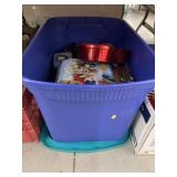 Candy Tins, Storage Tote/Lid