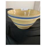 Stoneware Banded Mixing Bowl