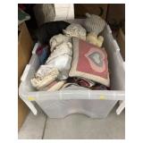 Crafted Plush Toys with Storage Tote/Lid