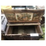 19th Century Hinge Top Storage Box