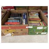 (2) Boxes of Books