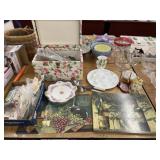Sewing Supplies, Placemats, Serving Ware