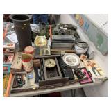 Radio, Umbrella Stand, Binoculars