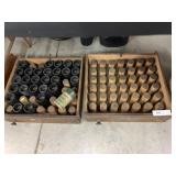 (6) Phonograph Cylinder Drawers