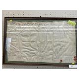 1811 Warwick Township Framed Indenture