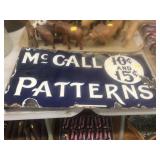 Enameled Porcelain Wall Sign