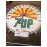 Vintage 7Up Thermometer