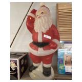 Blow Mold Santa Claus