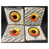 (4) Beatles 45 RPM Record Albums