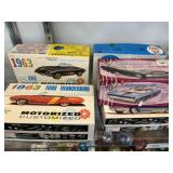 (7) Vintage Model Kits