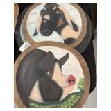 Menno Folk Art Wall Plaques