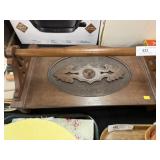 Victorian Walnut Towel Rack