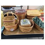 (7) Longaberger Baskets