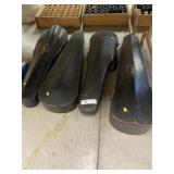 (4) Wood Violin Cases