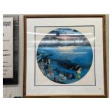 Framed Print of the Sea