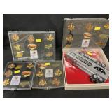Budweiser Collector Pins with Winross Truck