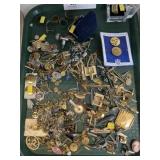 Costume Jewelry Pins, Tie Tacks, Cufflinks, Rings