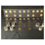 (118) Uncirculated and Gold-Plated Quarters