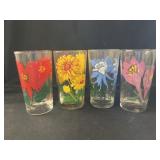 (4) Peanut Butter Glasses