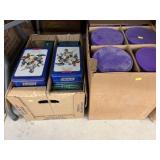 (2) Boxes of Charles Chips & Mars Candy Tins