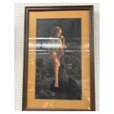 Framed Prints of Duck and Young Girl