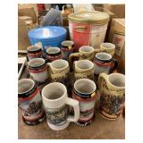 Budweiser Beer Steins