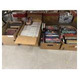 (4) Boxes of Books