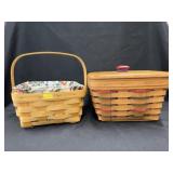 (2) Longaberger Baskets