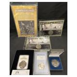 (5) Eisenhower $1 Coins