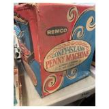 Vintage Coney Island Penny Machine