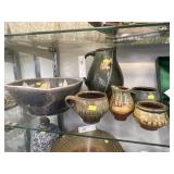 (6) Pieces of Contemporary Pottery