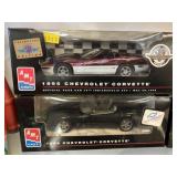 (4) Ertl Corvette Model Cars