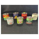 Small Reproduction Oil Cans